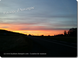 Paysages d'Auvergne - Route d'Opme aux Aurores