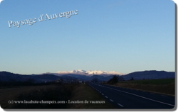 Paysages d'Auvergne - Le Sancy sous la neige