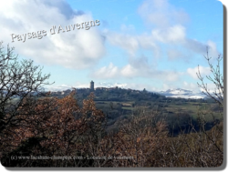 Paysages d'Auvergne - Montpeyroux et massif du Sancy